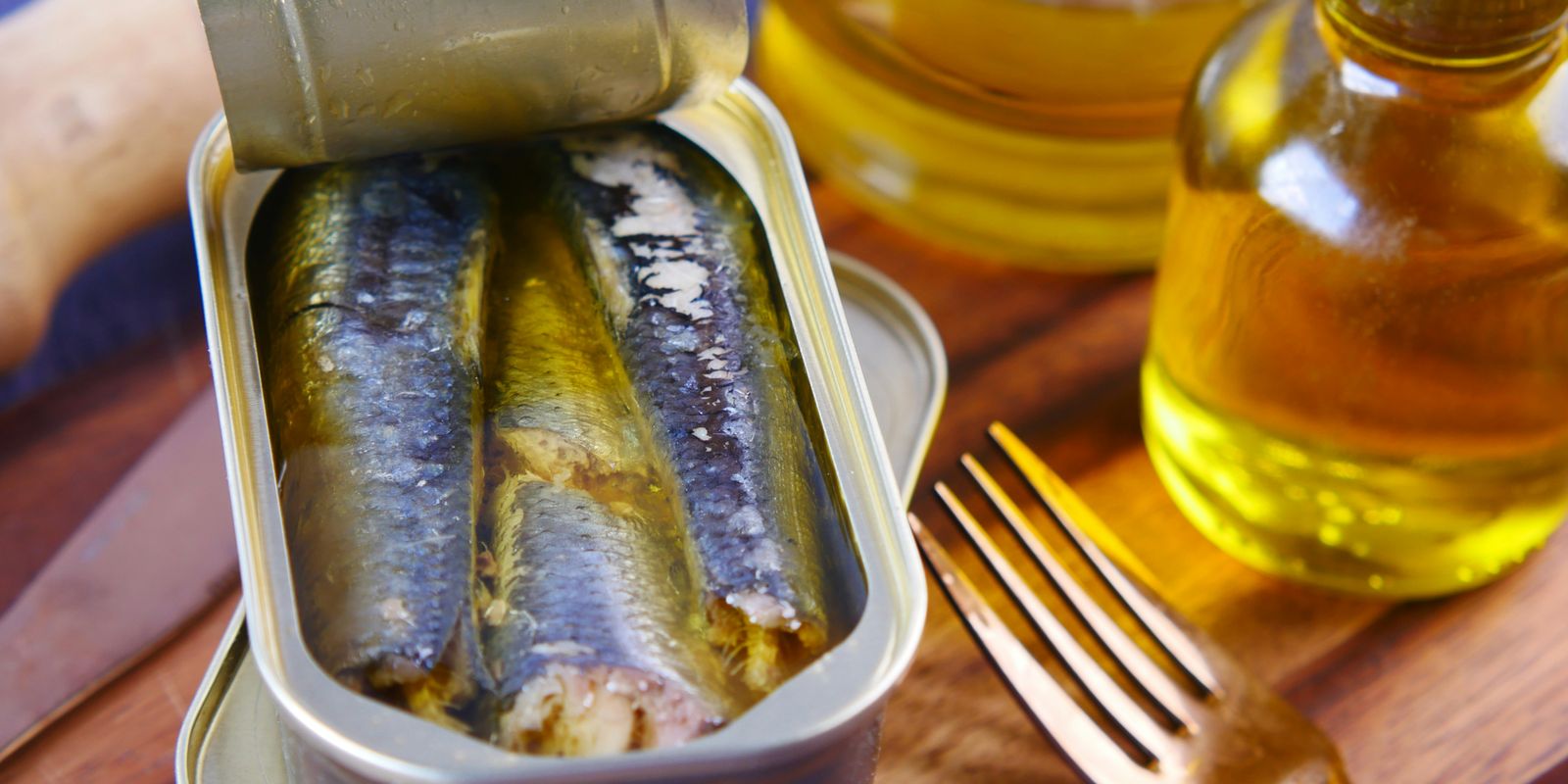 Sardines à l'huile d'olive